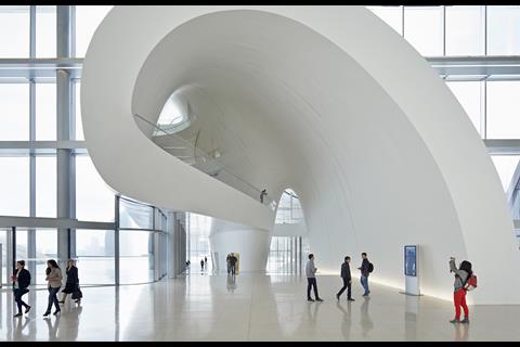 The Heydar Aliyev Centre by Zaha Hadid Architects